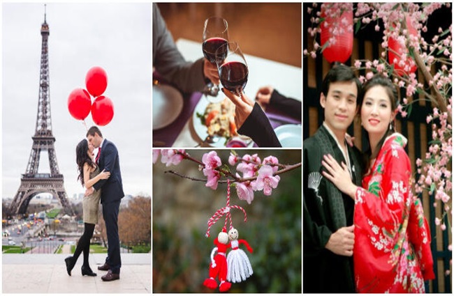Top 10 Around the World Valentine’s Day Traditions with their famous gifts